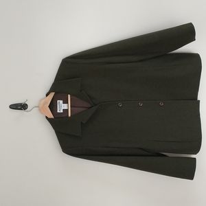 PENDLETON Vintage Olive Green Wool Blazer Jacket